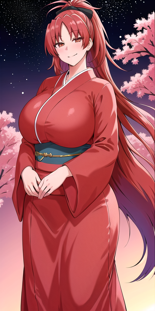 11199-1496321160-_lora_kyouko_sakuraV2_0.7_ kyouko_sakura, huge_breasts, standing, solo, japanese_clothes, starry_sky,, masterpiece, best quality.png